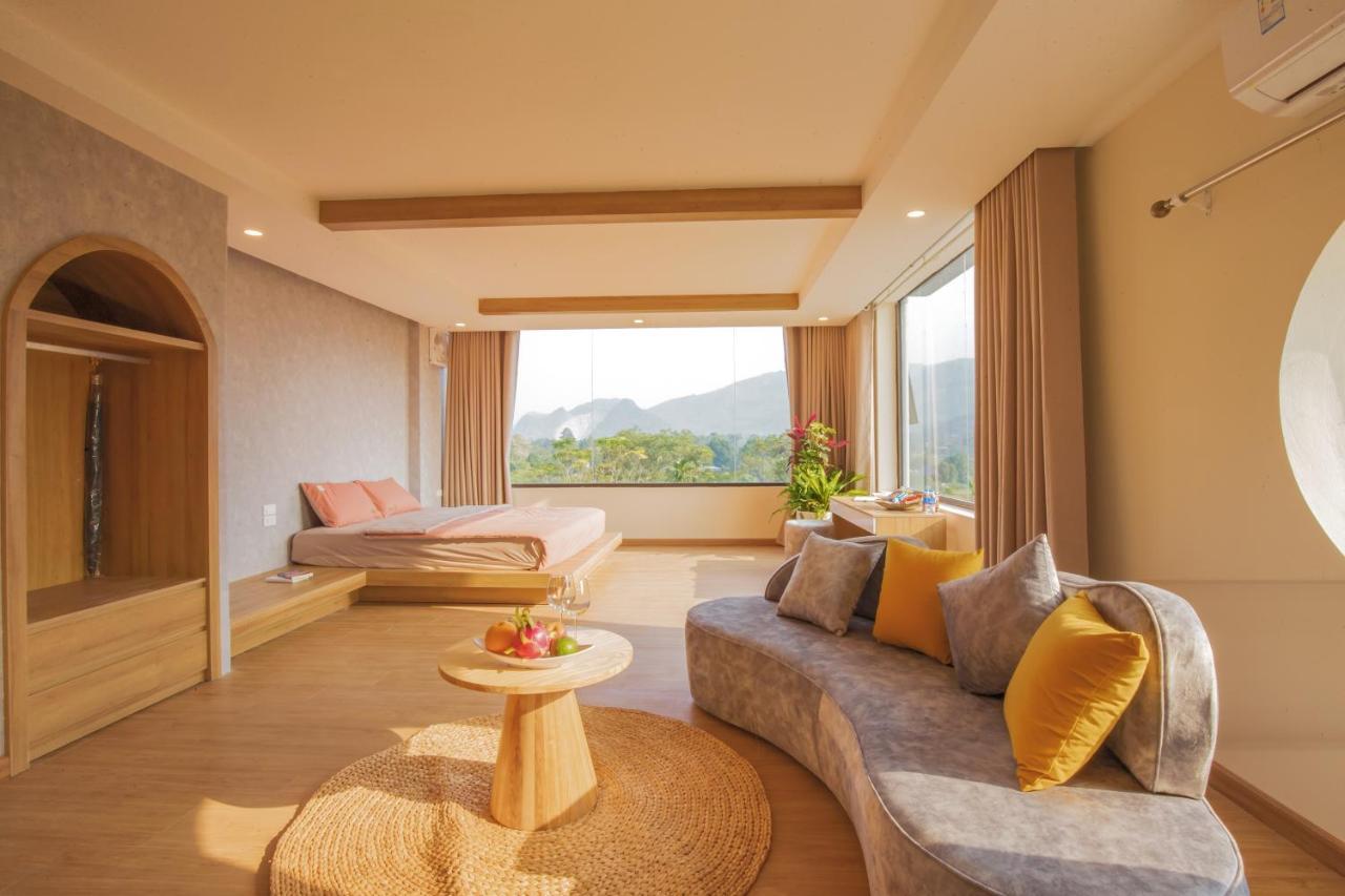 Melody Retreat - Venuestay Hòa Bình エクステリア 写真