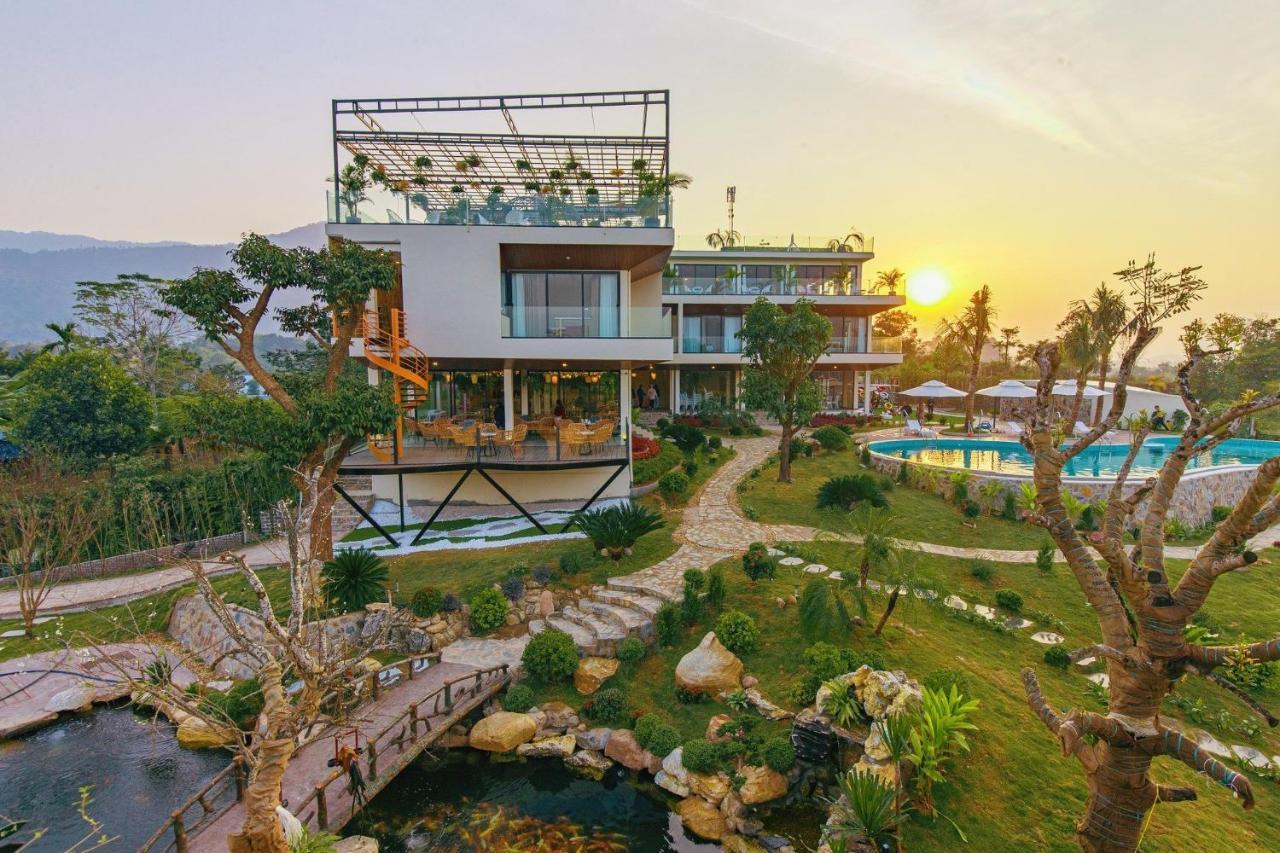 Melody Retreat - Venuestay Hòa Bình エクステリア 写真